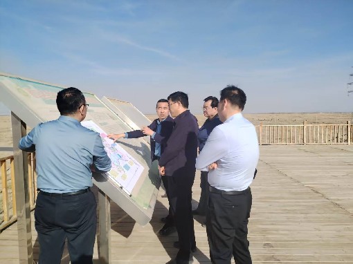 国家林草局指导组调研我市“三北”工程攻坚战推进情况