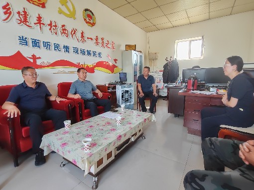 陈海维调研乡村振兴和驻点帮扶工作