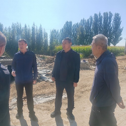 陈海维调研乡土树种保供繁育基地建设工作